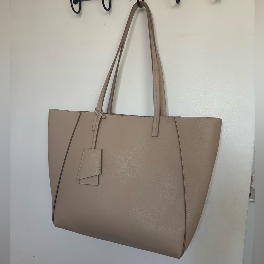 Zara Beige Laptop Bag